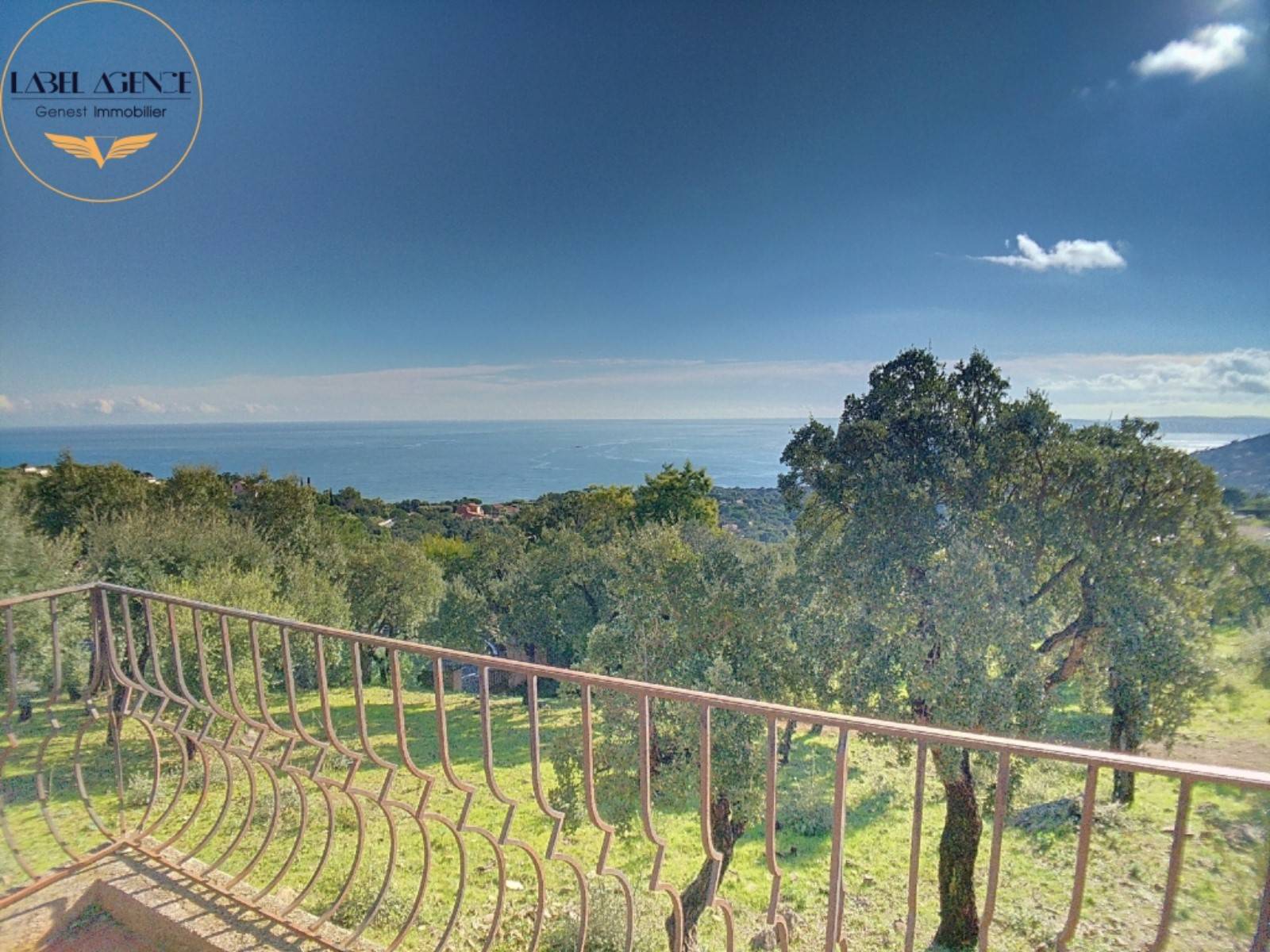 Vue mer panoramique Golfe de Saint Tropez