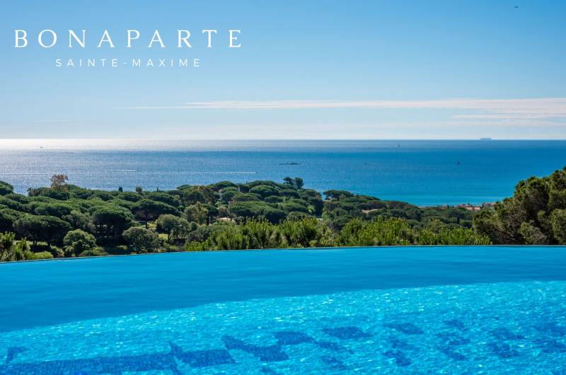 Propriété vue mer Sainte Maxime