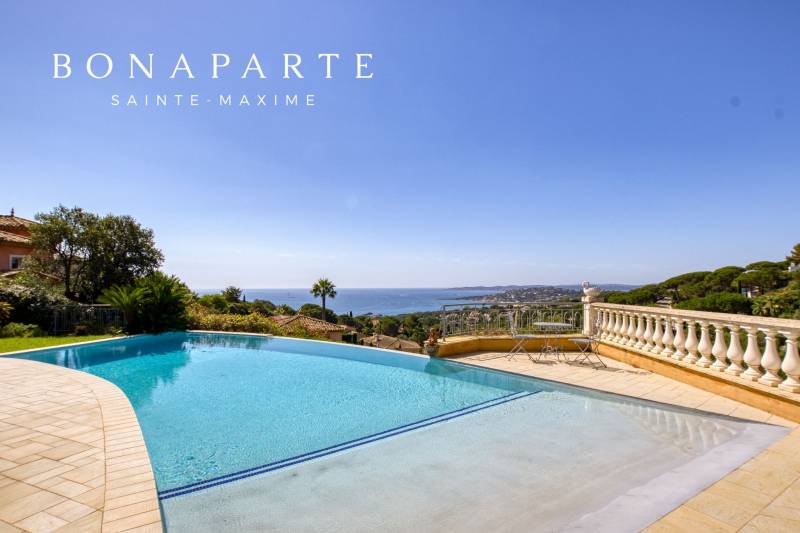 Villa vue mer Sainte Maxime