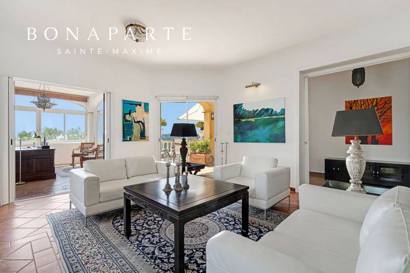 Villa vue mer Sainte Maxime