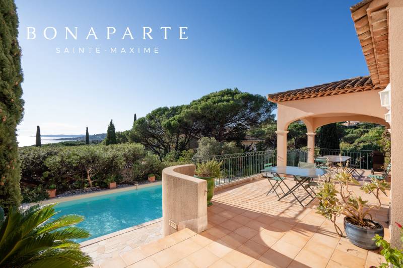 Acheter villa vue mer Sainte Maxime