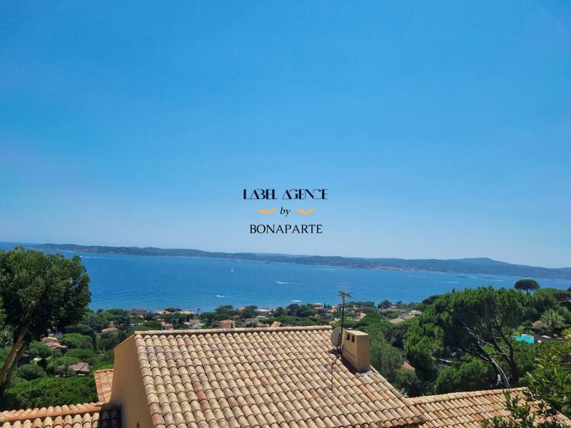 Sainte Maxime Vue mer panoramique en centre-ville et au calme